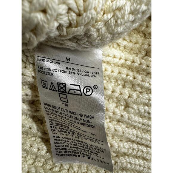 NWT Banana Republic Women's Cable Knit Sweater Vest Round Neck Sleeveless Size M - Picture 9 of 10